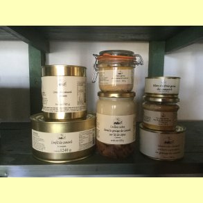 CONFIT DE CANARD, FOIE GRAS, PTE, ETC.